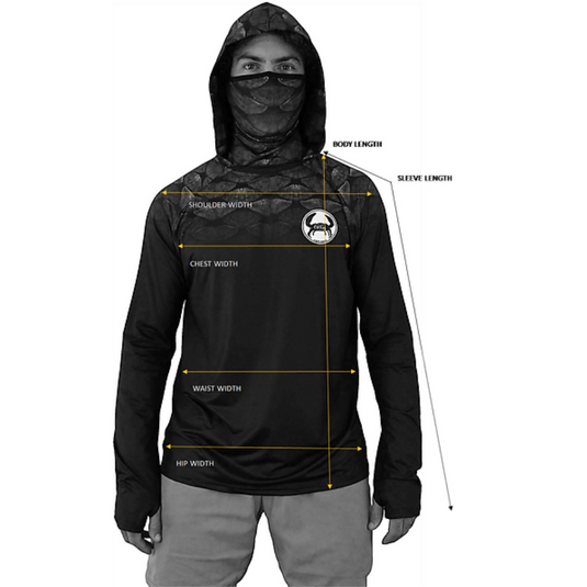 STAUNCH CRAB FISHING SHIRT MENS BLACK 2XL [CLR:BLACK SZ:2X-LARGE]