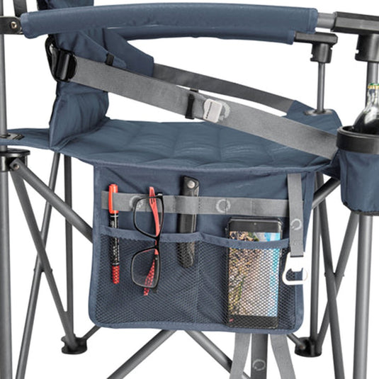 QUEST CASTAWAY HARD ARM CAMP CHAIR - MIDNIGHT