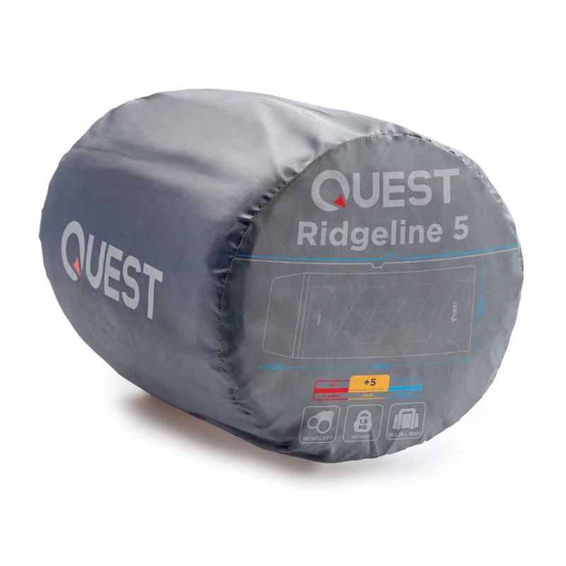 Load image into Gallery viewer, QUEST RIDGELINE +5 SLEEPING BAG
