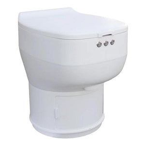 LOOSEAL ELITE AUTO SEALING WATERLESS TOILET WHITE