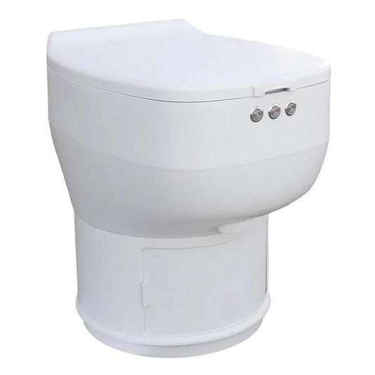 LOOSEAL ELITE AUTO SEALING WATERLESS TOILET WHITE