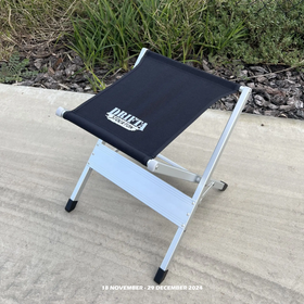 DRIFTA STOCKTON CAMP STOOL BLACK