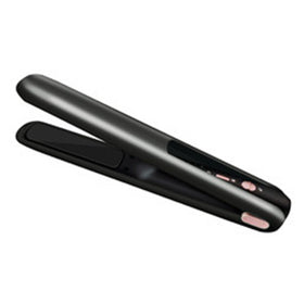 USB RECHARGEABLE HAIR STRAIGHTENER ROSE GOLD