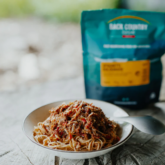 BACK COUNTRY SPAGHETTI BOLOGNAISE REGULAR