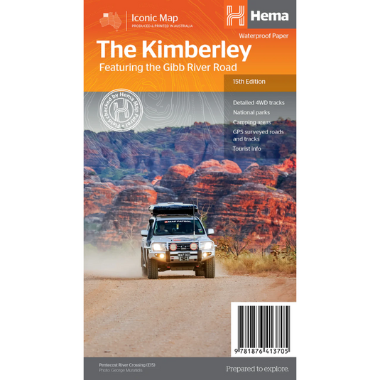 HEMA KIMBERLEY MAP