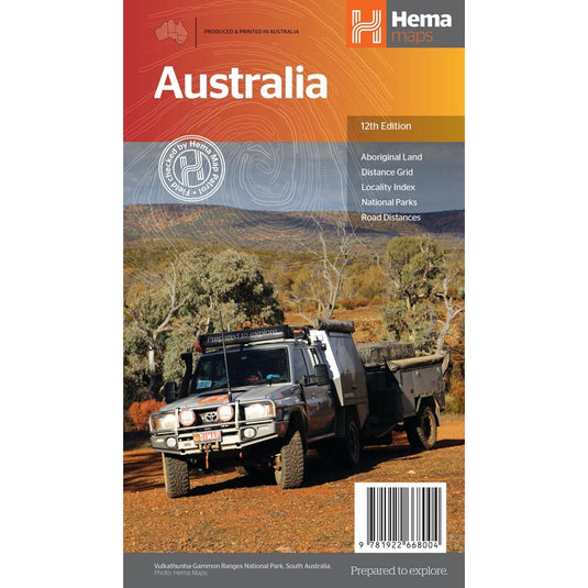 HEMA AUSTRALIA LARGE MAP