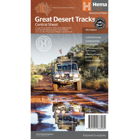 HEMA GREAT DESERT TRACKS CENTRAL SHEET
