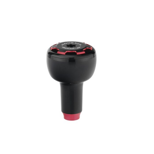 GOMEXUS 30MM ALUMINIUM KNOB [CLR:BLACK & RED]