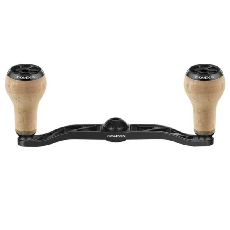 Load image into Gallery viewer, GOMEXUS 120MM ALUMINIUM BAITCAST HANDLE CORK 27MM [SZ:8X5 CLR:BLACK]
