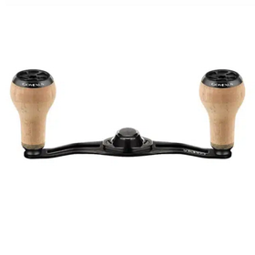 GOMEXUS TITANIUM BAITCAST HANDLE 27MM CORK KNOB [SZ:100MM CLR:BLACK]