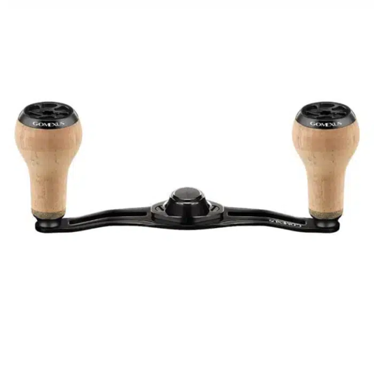 GOMEXUS TITANIUM BAITCAST HANDLE 27MM CORK KNOB [SZ:100MM CLR:BLACK]