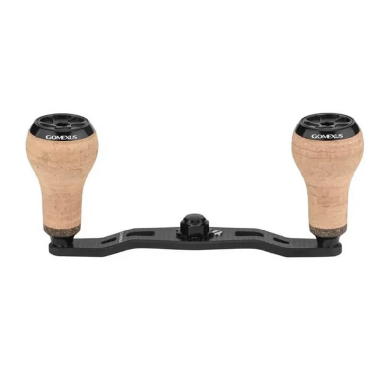 Load image into Gallery viewer, GOMEXUS 105MM CARBON FIBRE BAITCAST HANDLE CORK 27MM [SZ:7X4  CLR:BLACK]
