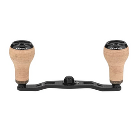 GOMEXUS 105MM CARBON FIBRE BAITCAST HANDLE CORK 27MM [SZ:8X5 CLR:BLACK]