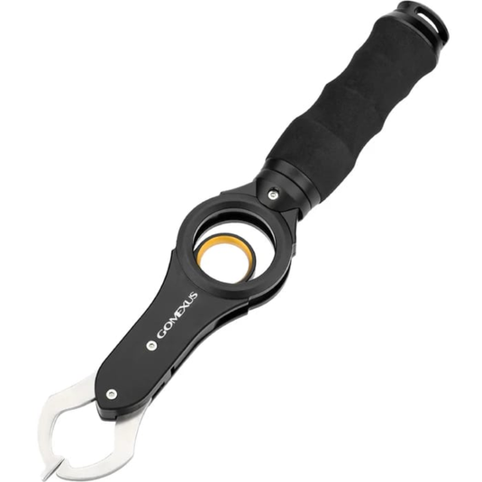 GOMEXUS ALUMINIUM FISH GRIPPER WITH SCALE [CLR:GOLD]