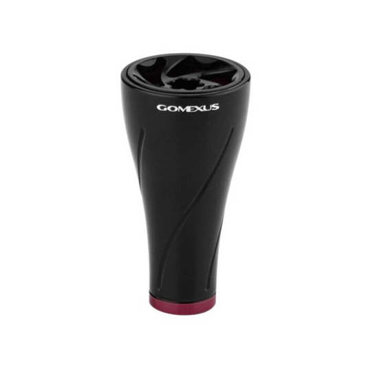 GOMEXUS 20MM ALUMINIUM KNOB [CLR:BLACK & RED]