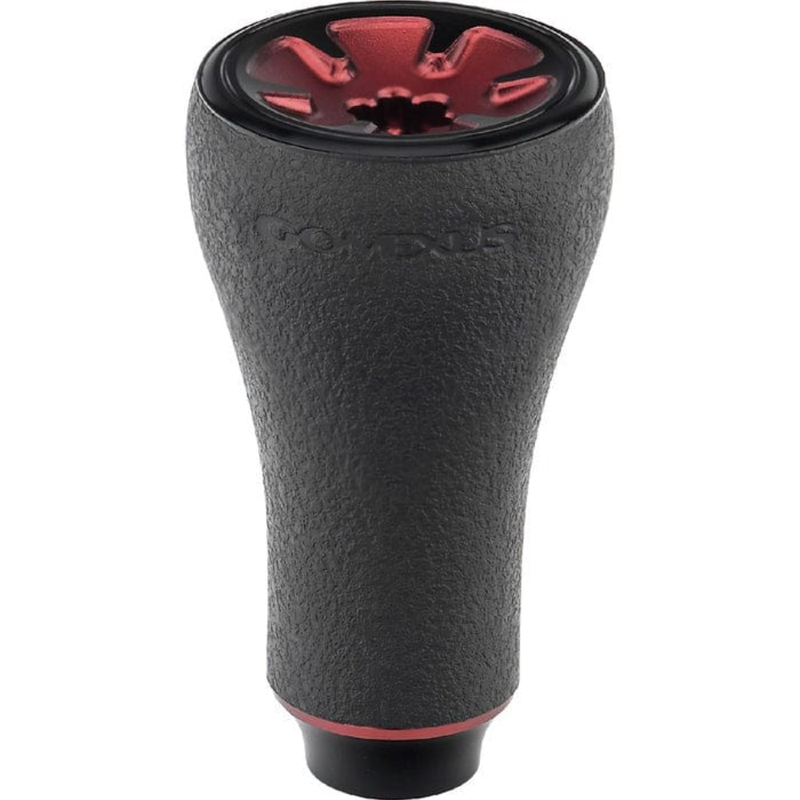 Load image into Gallery viewer, GOMEXUS 20MM TPE REEL POWER KNOB [CLR:BLACK &amp; RED]
