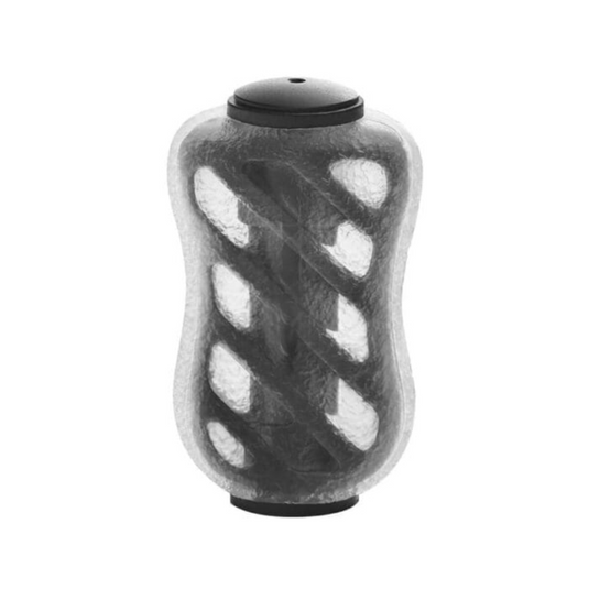 GOMEXUS 20MM TPE REEL POWER KNOB TRANSPARENT [CLR:BLACK]