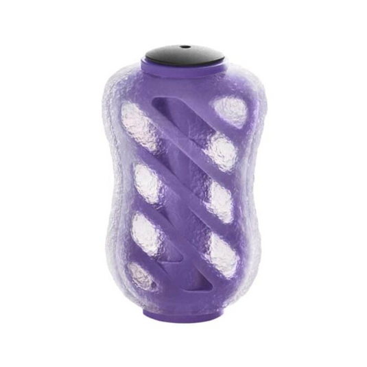 GOMEXUS 20MM TPE REEL POWER KNOB TRANSPARENT [CLR:PURPLE]