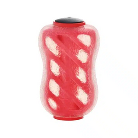 GOMEXUS 20MM TPE REEL POWER KNOB TRANSPARENT [CLR:RED]