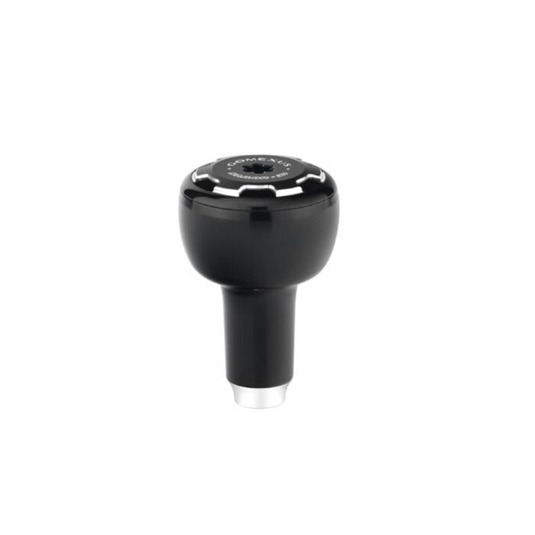 GOMEXUS 30MM ALUMINIUM KNOB [CLR:BLACK & SILVER]