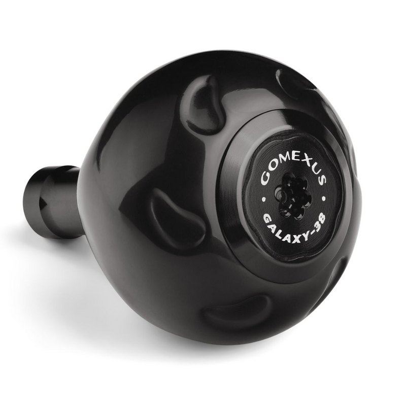 Load image into Gallery viewer, GOMEXUS TITANIUM POWER KNOB [SZ:38MM CLR:BLACK]
